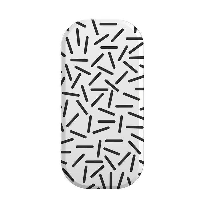 Confetti White Phone Stand for wholesale by Stringberry
