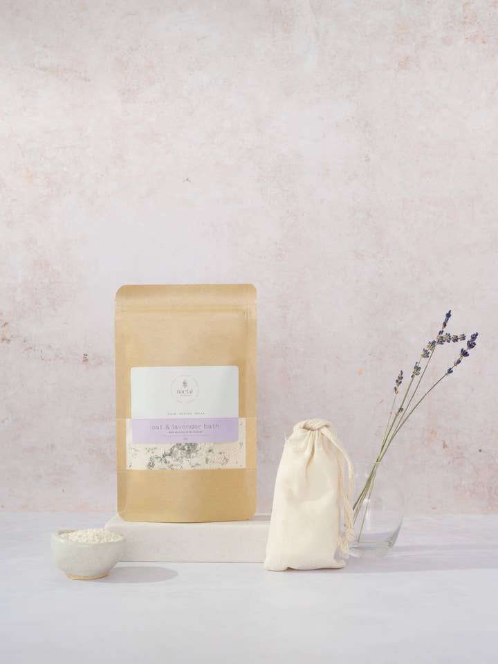Oat & Lavender Bath for wholesale by Naetal skincare