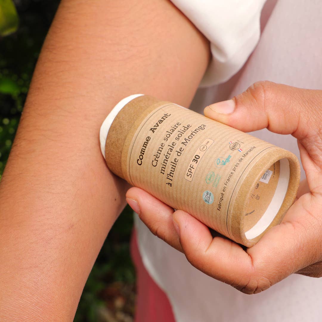 Comme Avant - Vendita all'ingrosso Creme solari - Crema solare minerale con olio di Moringa SPF307