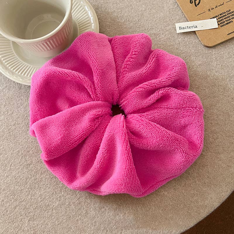 LadyJuneAccessories - Vente Chouchou – femme - Chouchou Serviette Douillette – Enveloppement Capillaire Doux pour Spa à Domicile1