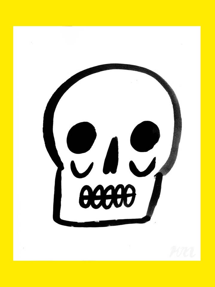 Skull Print for wholesale by Kristina Micotti