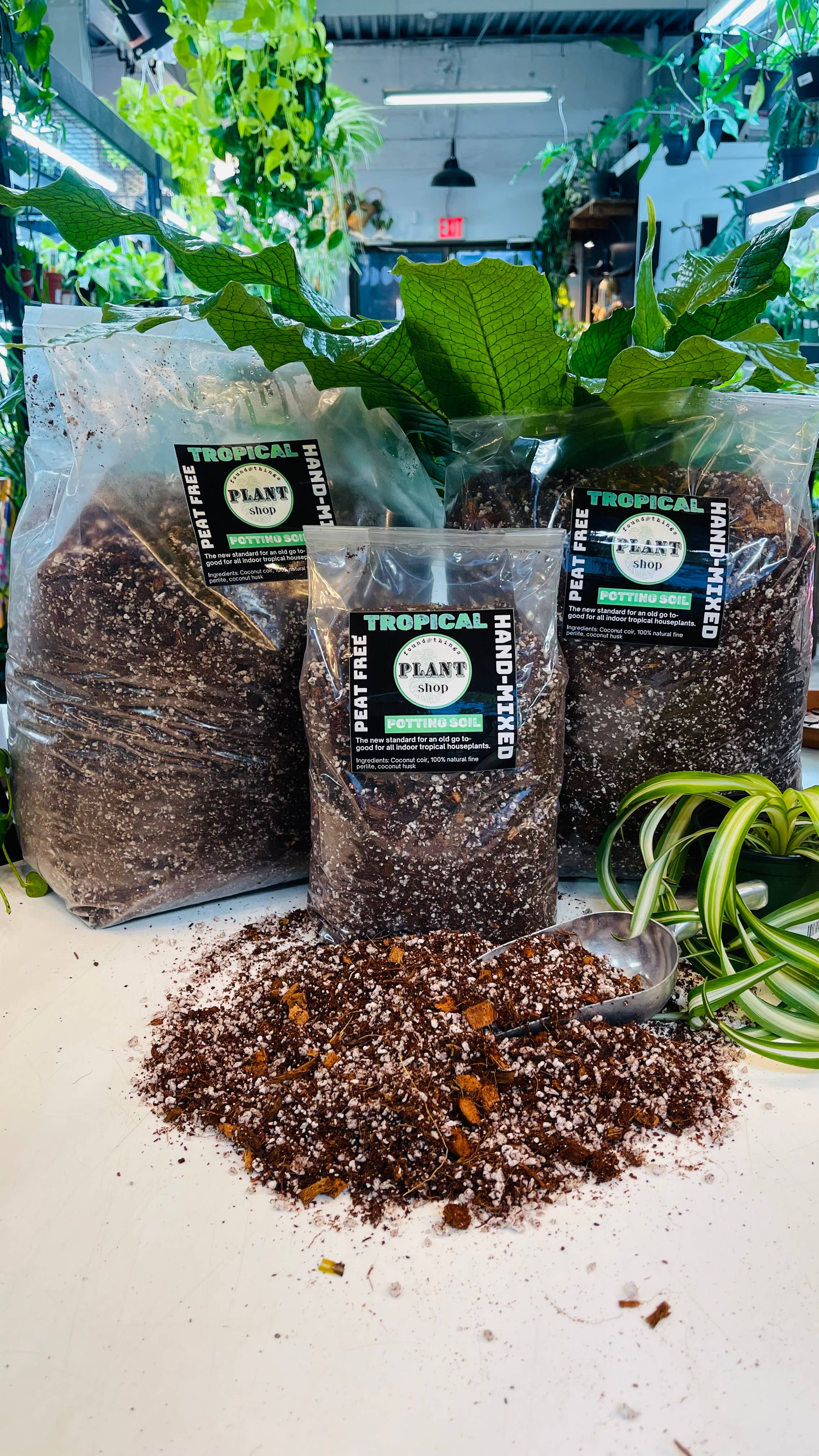 Found Things Plant Shop – Solo para plantação e vasos por atacado – Substrato Tropical para Vasos2