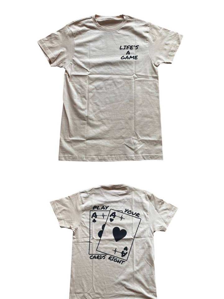 POCKET ACES TEE II for wholesale by LIFE'S A GAME