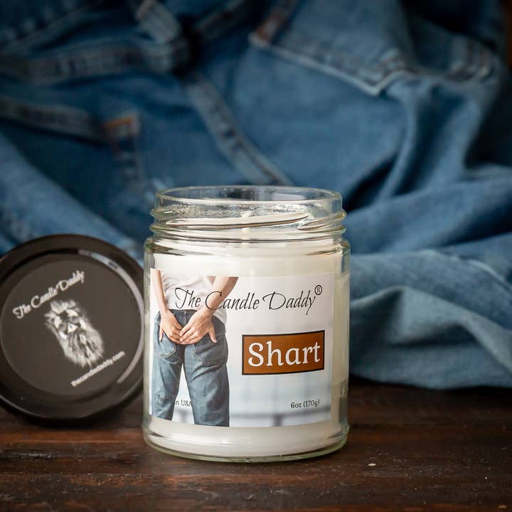 The Candle Daddy - Wholesale Jar/Filled Candle - Shart - Funny Wet Fart Scented Melt Jar/Filled Candle