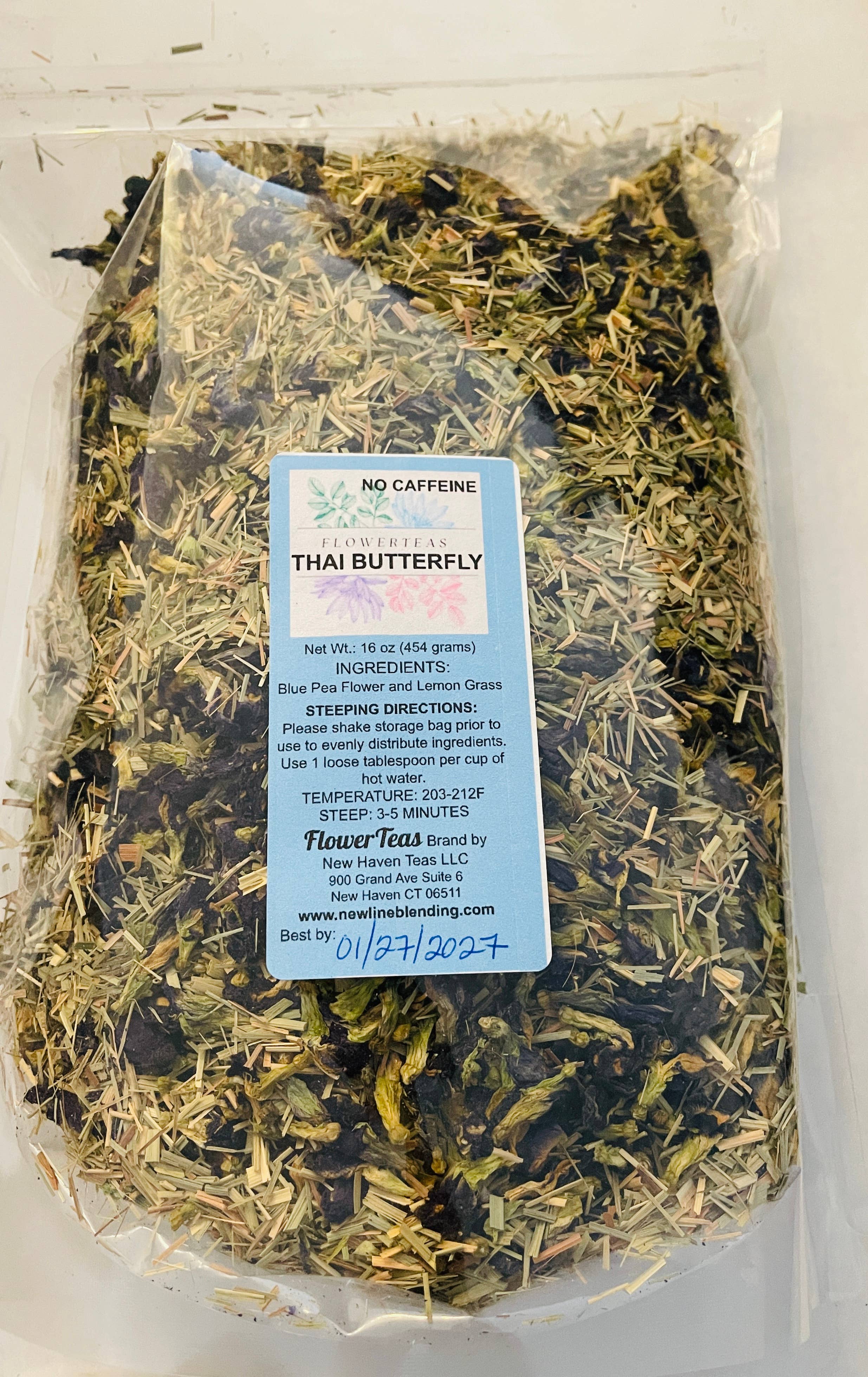 FlowerTeas – Engroshandel Løs te – Løsbladet te i løs vægt 1 lbs Kommerciel brygning Fødevareservice145