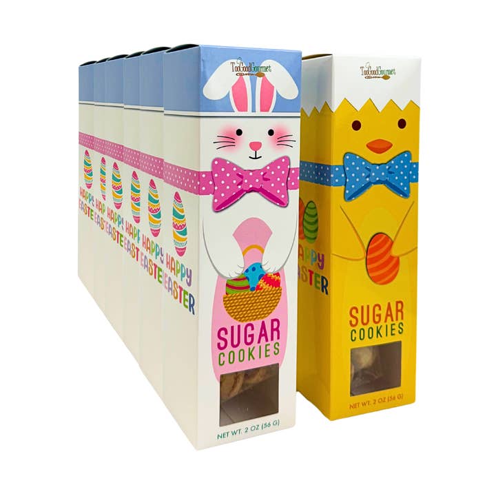 Easter Sugar Cookie Buddies (2oz) - PDQ 12 pack for wholesale by Too Good Gourmet