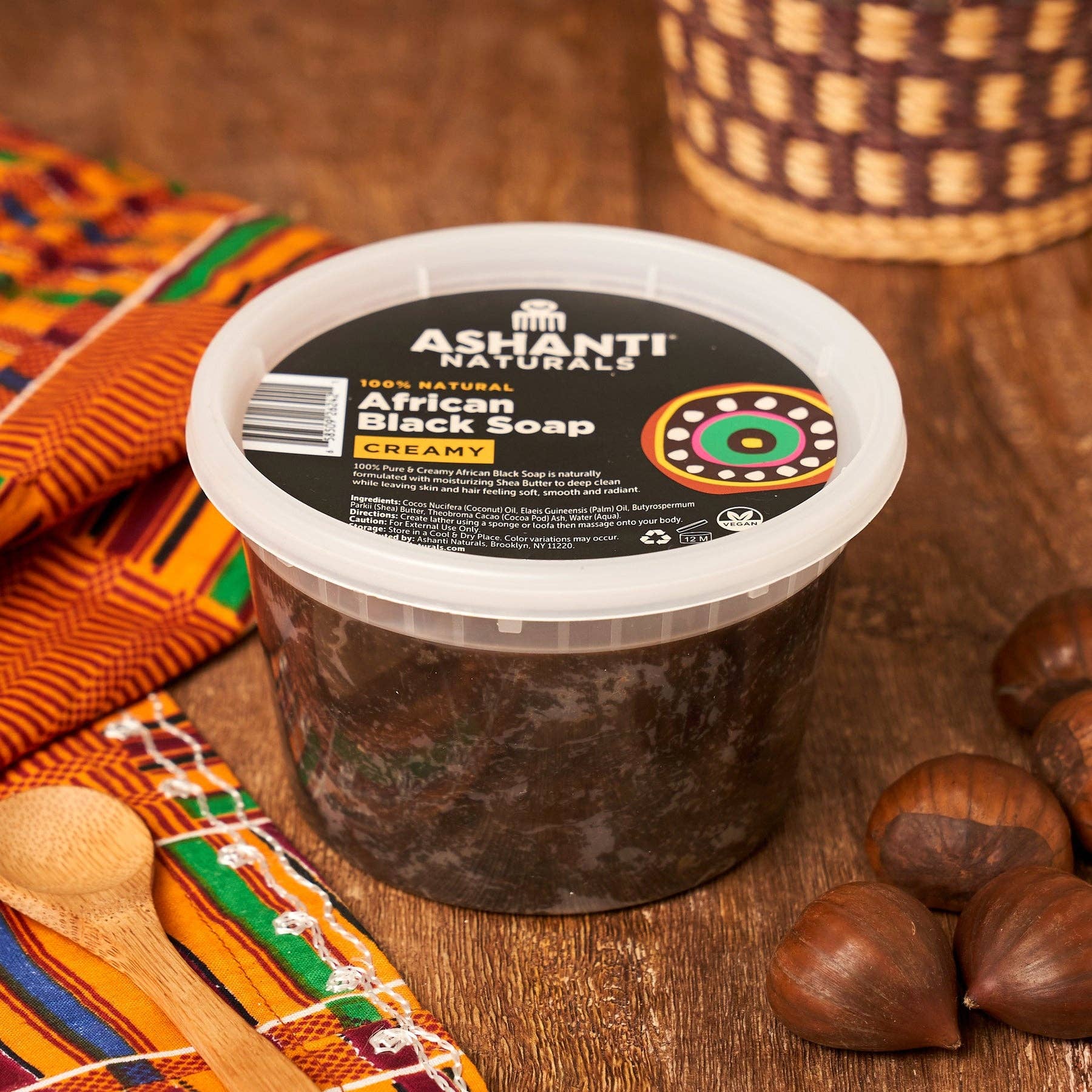 Ashanti Naturals - Wholesale Bar Soap - 100% Pure & Creamy African Black Soap - 16 oz.5