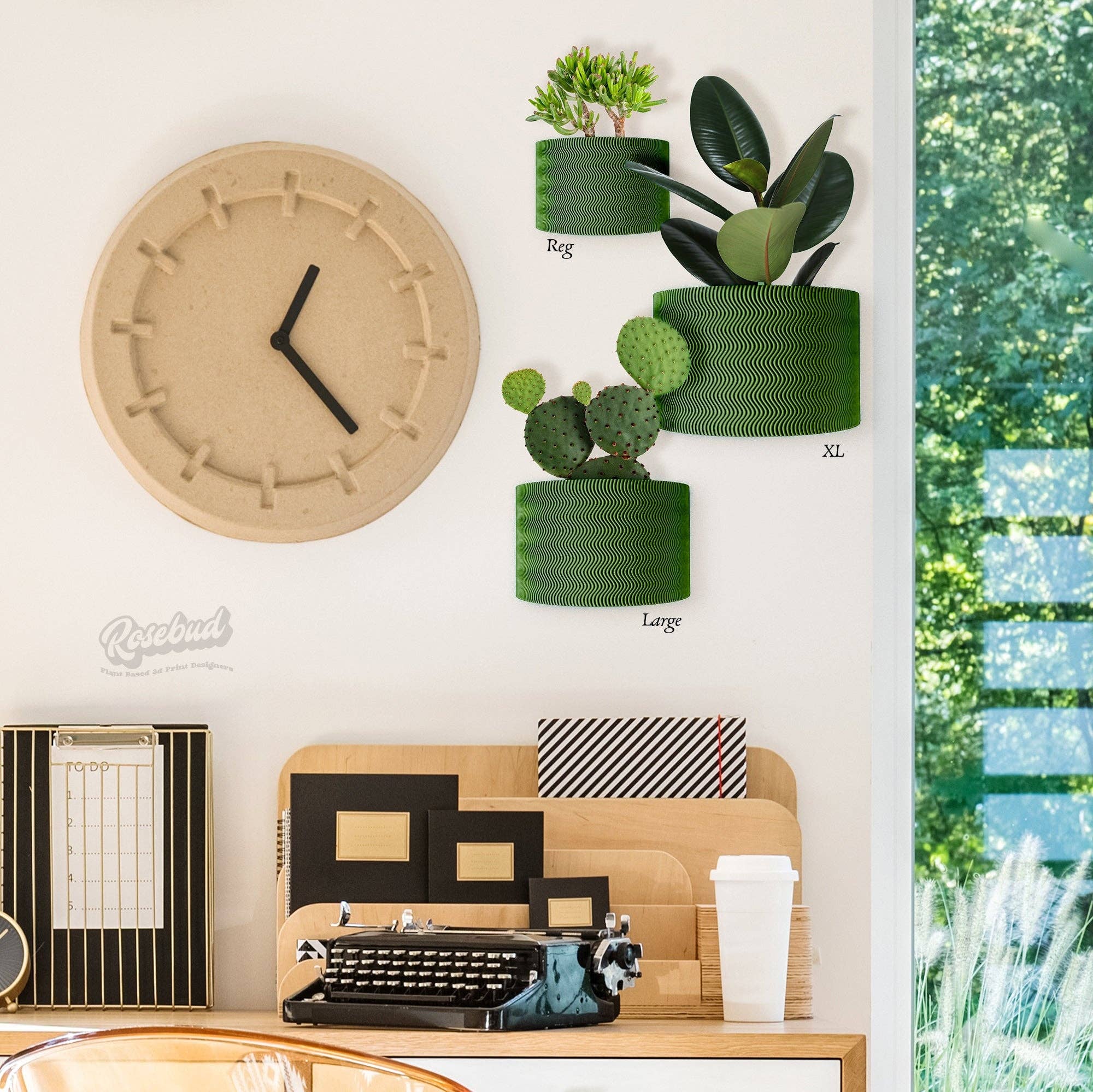 Rosebud Homegoods – wholesale Väggkruka – Ripple Väggkruka16