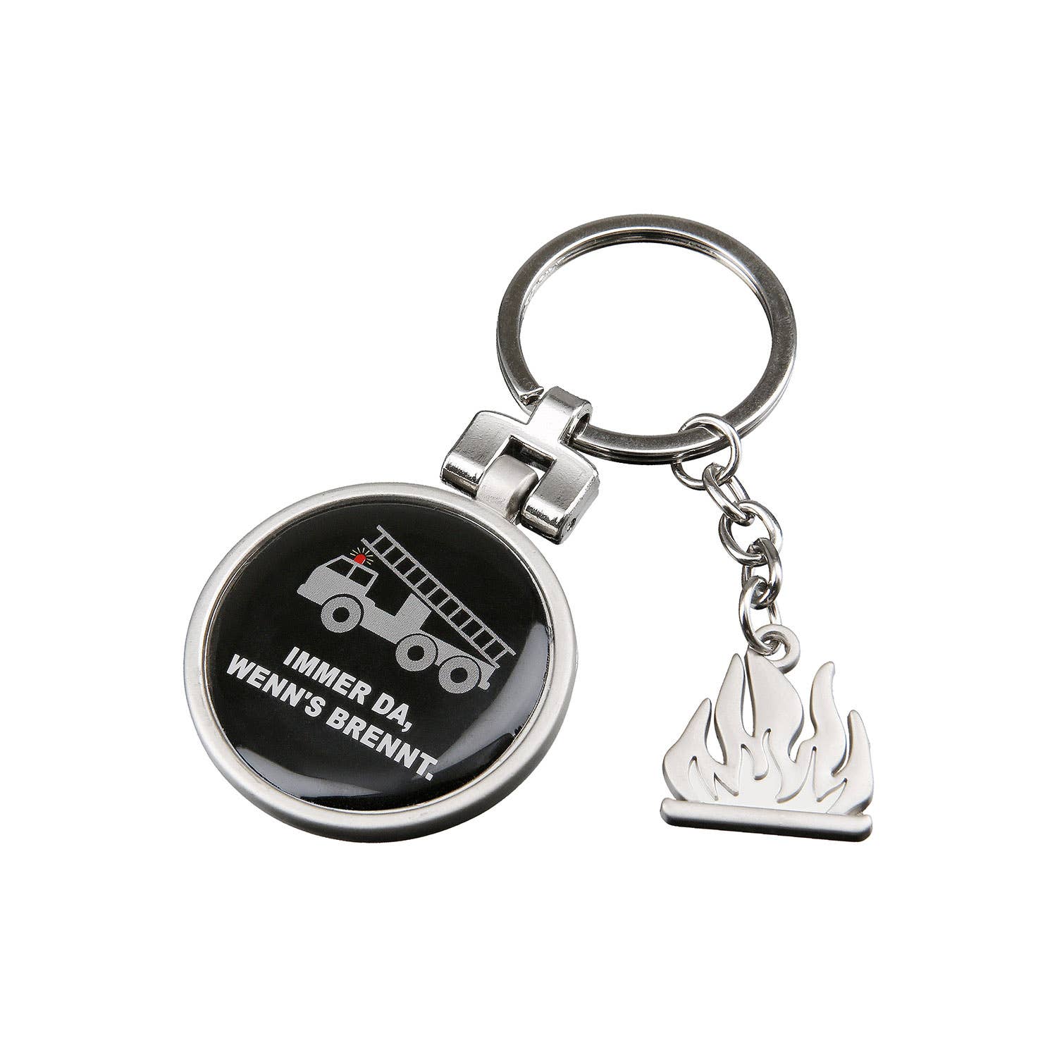 Gilde Handwerk Macrander GmbH & Co. KG - Venta al por mayor Llavero - Unisex - Llavero «Departamento de Bomberos»0