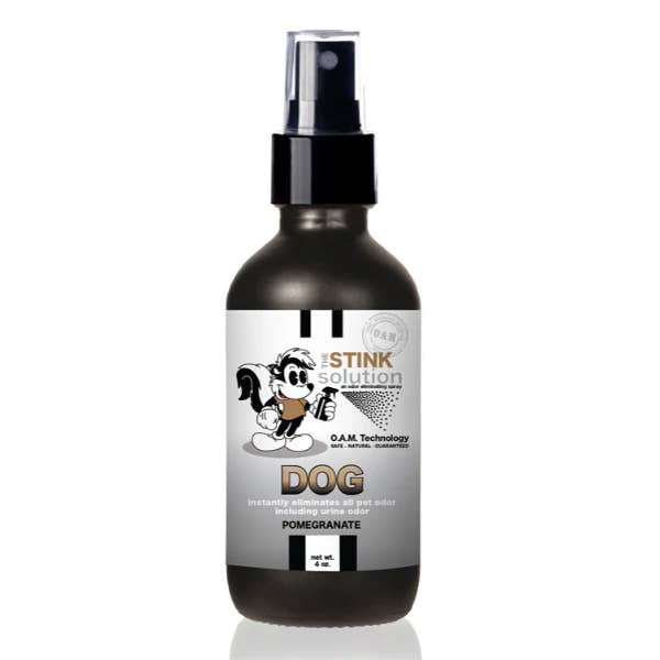 The Stink Solution - Wholesale Pet deodorising spray - Dog Odor Eliminating Spray - Pomegranate 4 oz