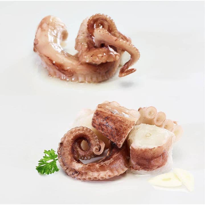meDINEterranean - Wholesale Tinned Fish - La Narval. Octopus with Garlic Sauce
