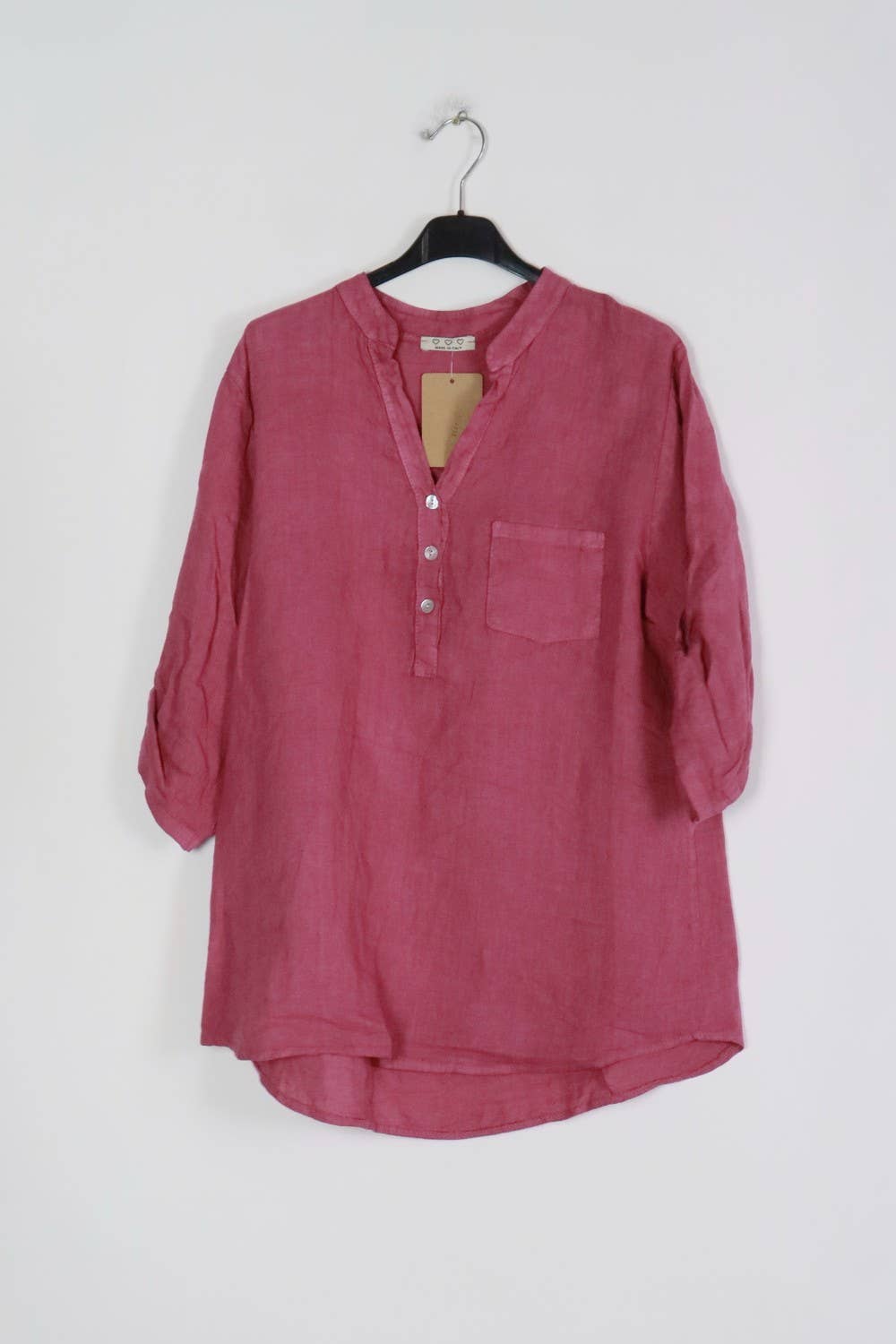 LÉA & LUC - Wholesale Button Down Shirt - Women's - 100% Linen Blouse REF. 636768