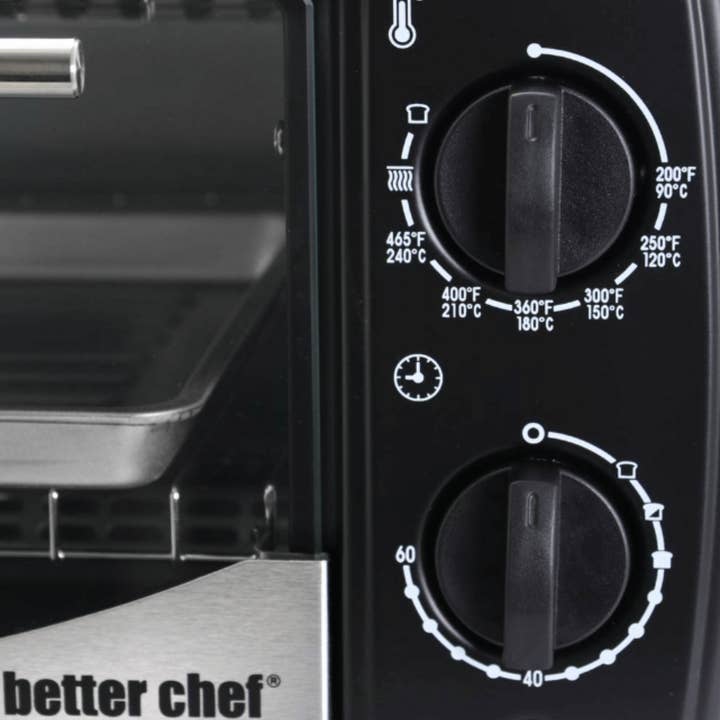 JupiterGear Home - Wholesale Kitchen Appliance - Better Chef 9L Toaster Oven Broiler with Timer - REFURBISHED