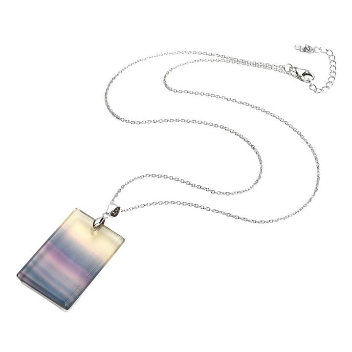 D'sire - Wholesale Pendant/Charm Necklace - D'sire Rectangle Shaped Pendant Necklace, 1 Qty1