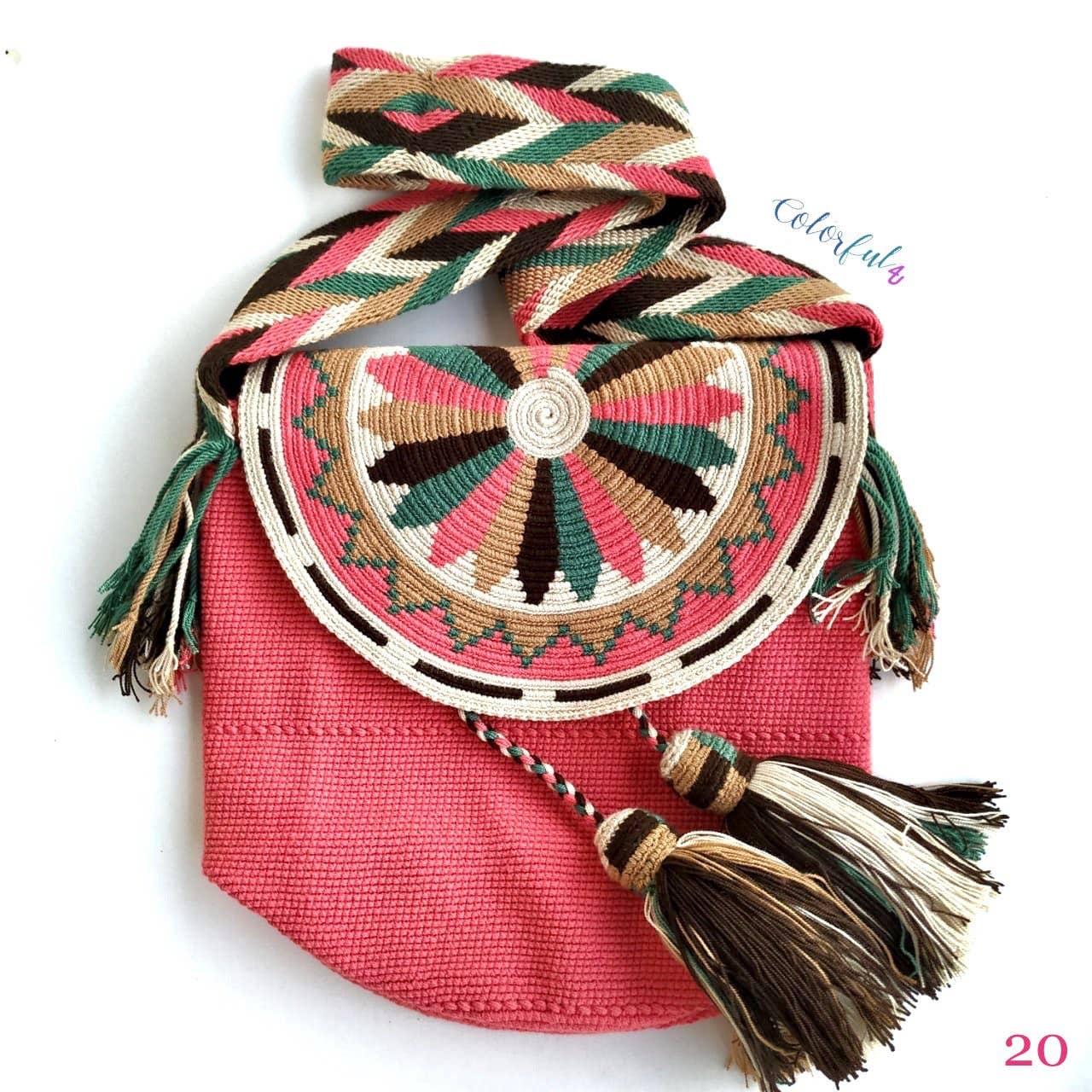 Colorful 4U - Wholesale Crossbody Bag - Women's - Colorful Crochet Bags with Cover2