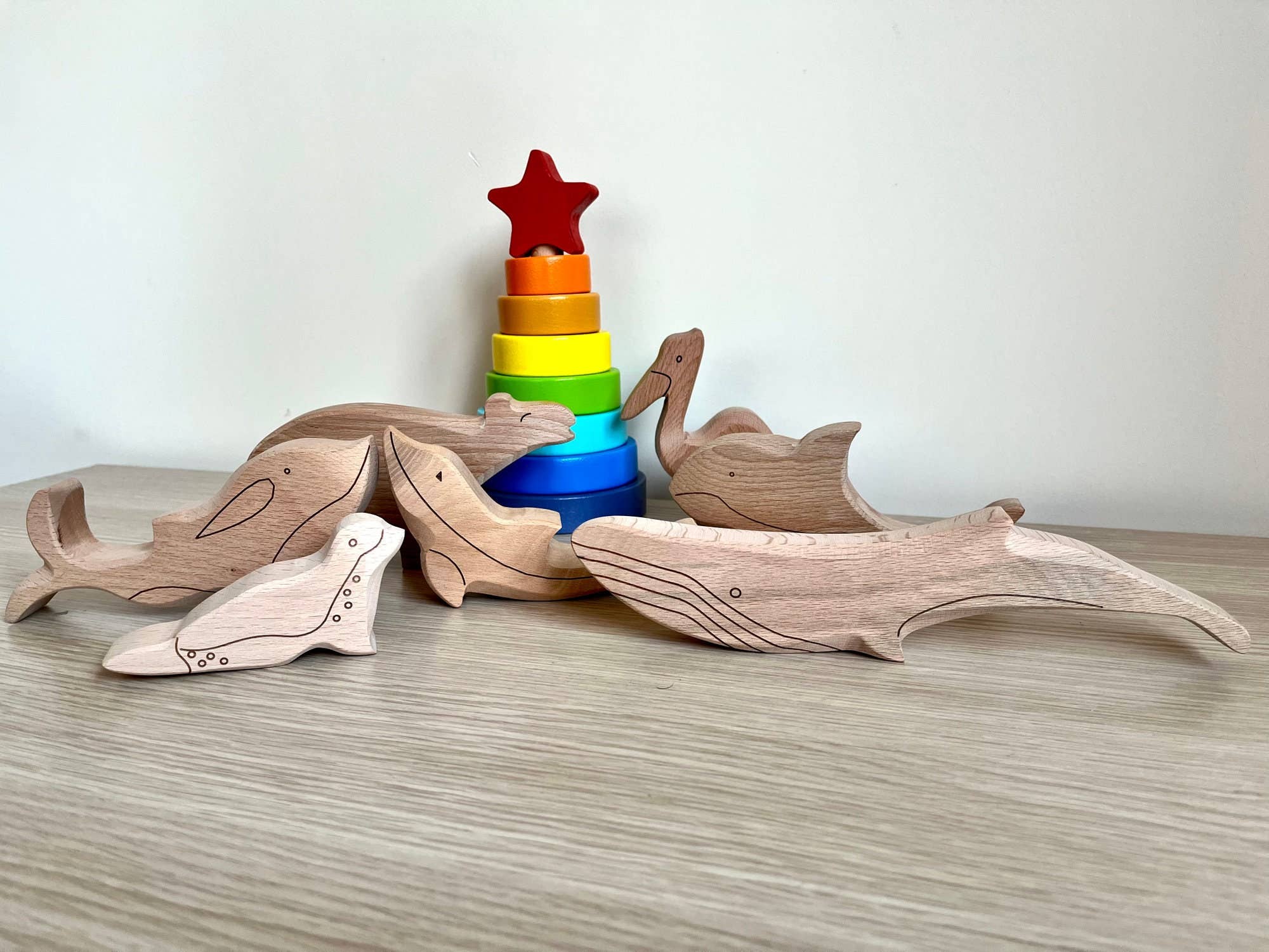 kidodido – Großhandel Holzspielzeug – Kinder – Spielzeug aus Holz, Meerestiere aus Holz, Tiere aus Holz7