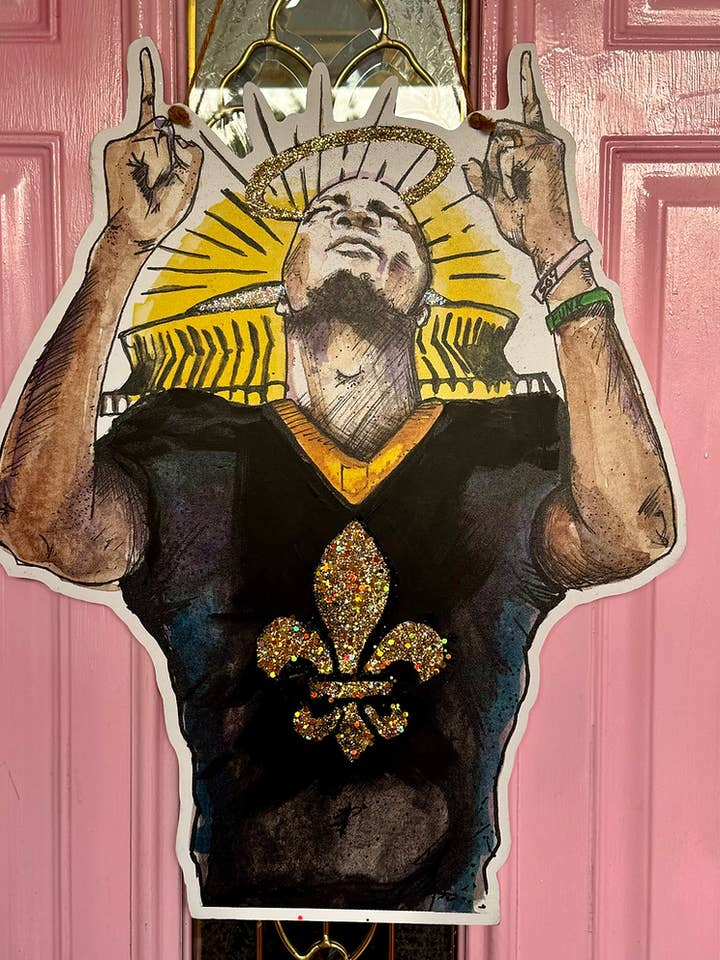 Cabide de porta Bless You Boys por atacado de 504 Funk