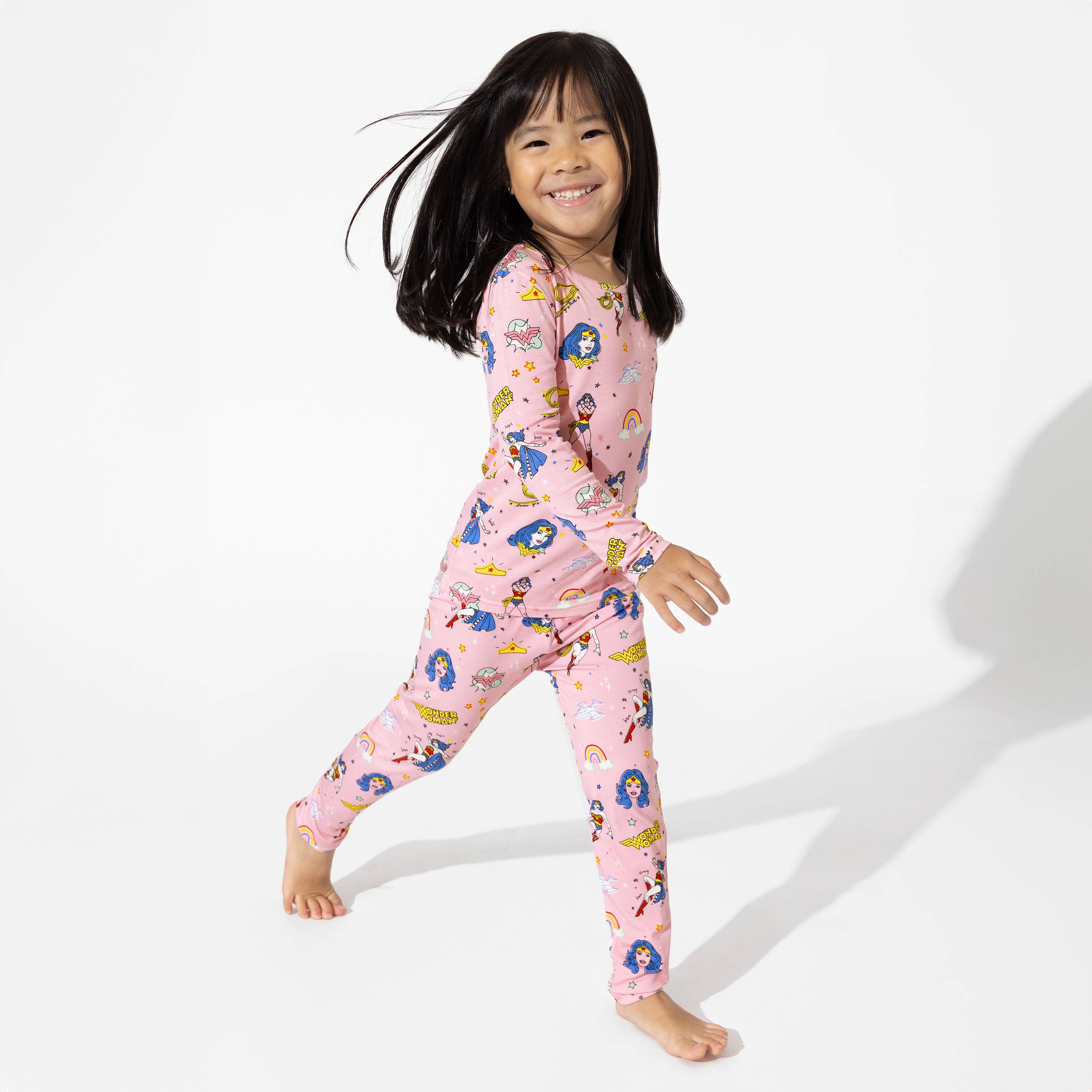 Bellabu Bear - Wholesale Sleepwear Set - Kids - Wonder Woman Bamboo Kids Pajamas10