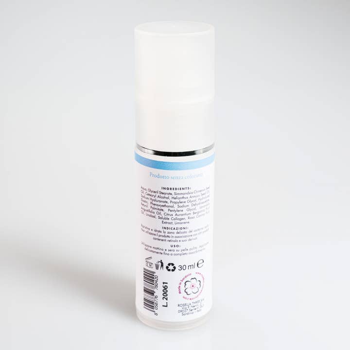 Rosella cosmesi naturale – Engroshandel Øjencreme – Hyaluronsyre regenererende øjencreme1