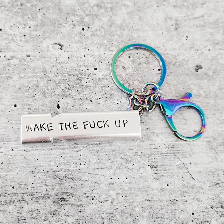 Salt Sparkle Shalom - Wholesale Keychain – Unisex - Safety Whistle Keychain4