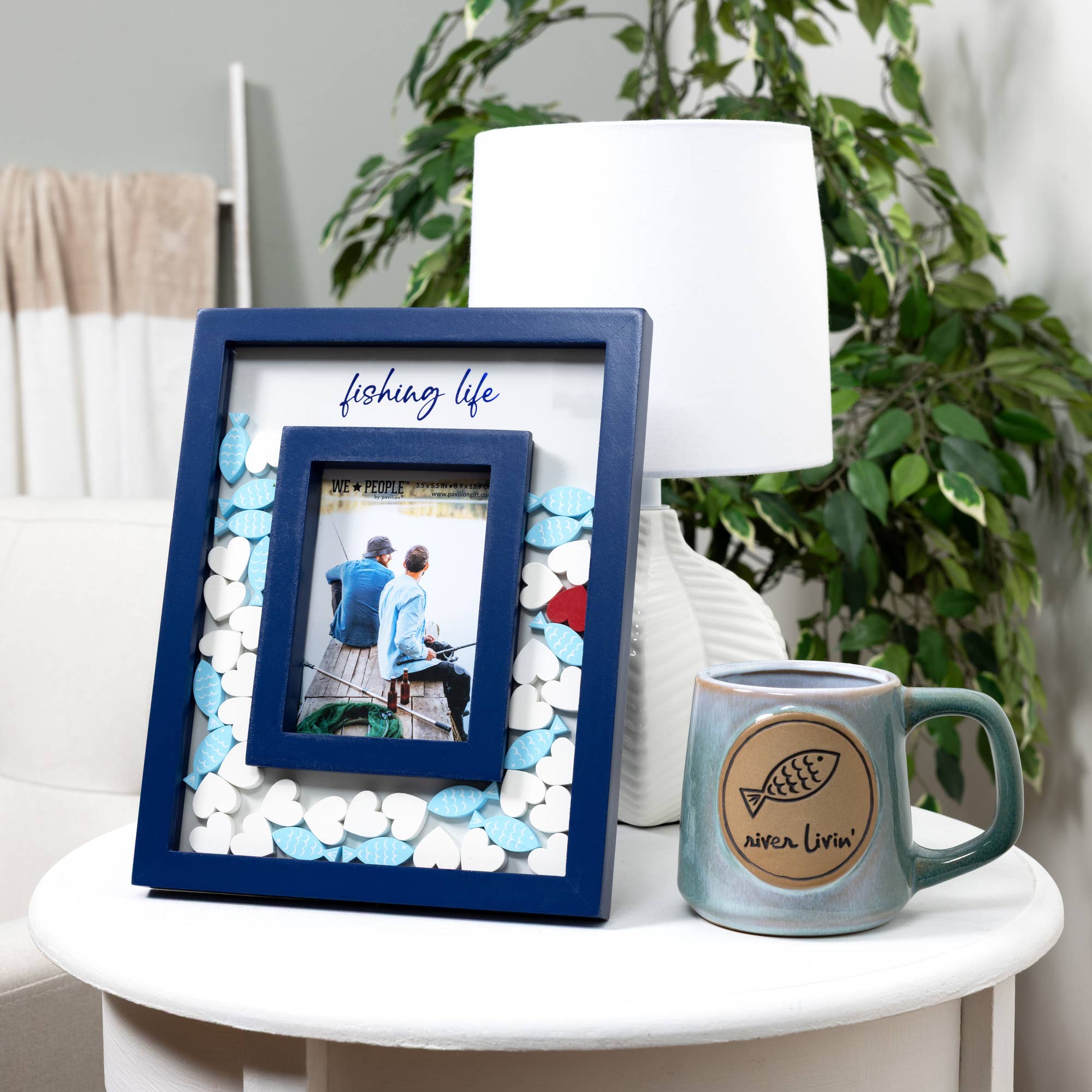 Pavilion - Wholesale Picture Frame - Fishing Life - 8" x 10" Picture Frame (3.5" x 5.5" Photo)2