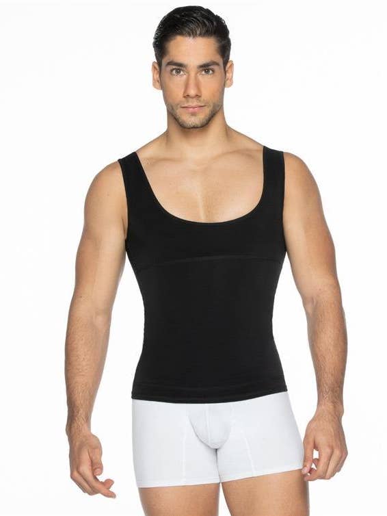 Powernet Men's Shirt Latex for wholesale by Stella's Corset