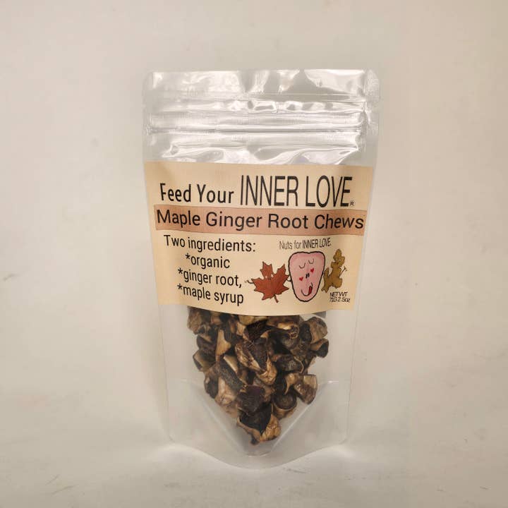 Nuts for INNER LOVE - Wholesale Dried/Dehydrated Fruit - Maple Ginger Root Chews1