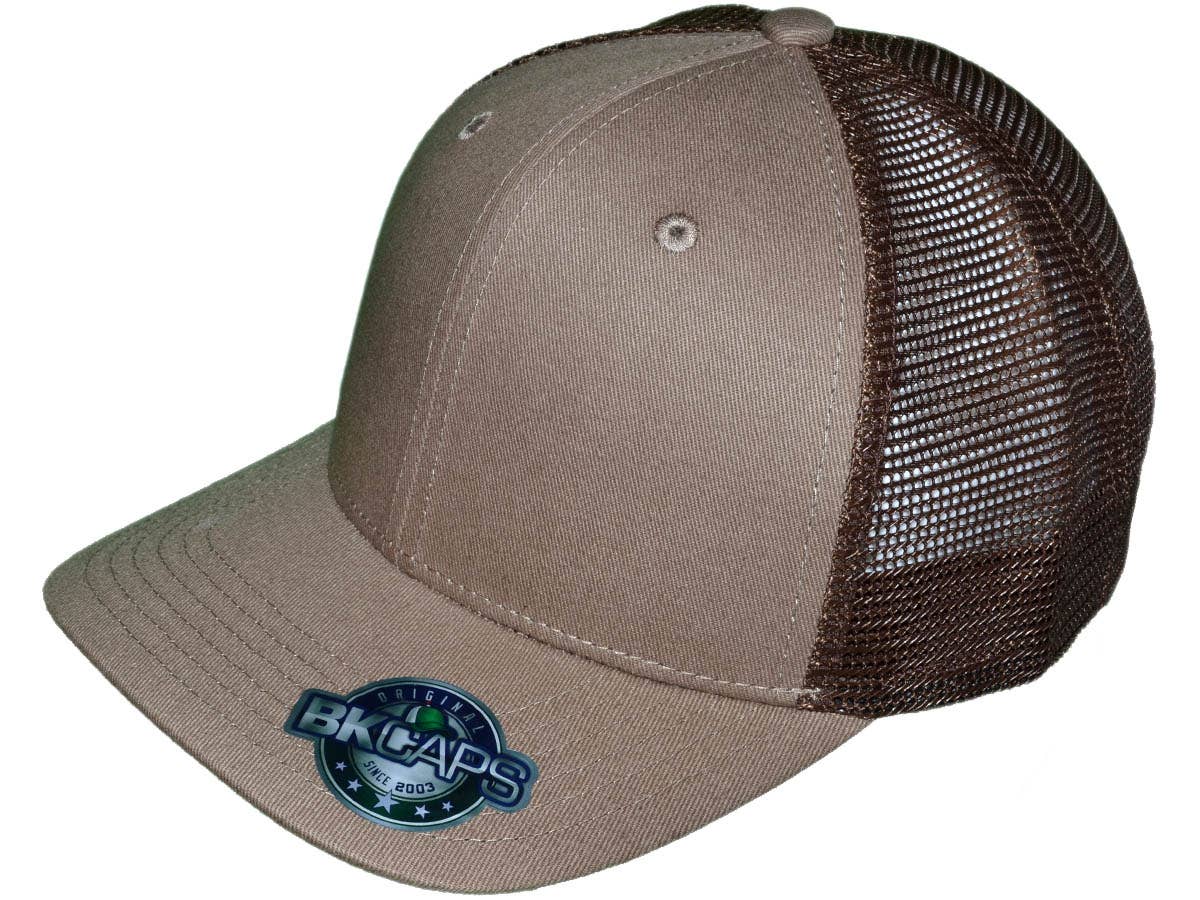 Buck Wholesale - Vendita all'ingrosso Cappellino  da camionista - Unisex - Cappellini Trucker Vuoti - 6 Pannelli Strutturati con Visiera Leggermente Curva30