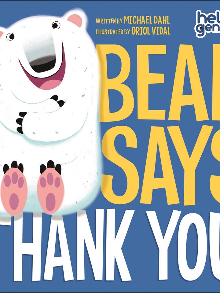 Bear Says "Thank You" Board Book for wholesale by Capstone