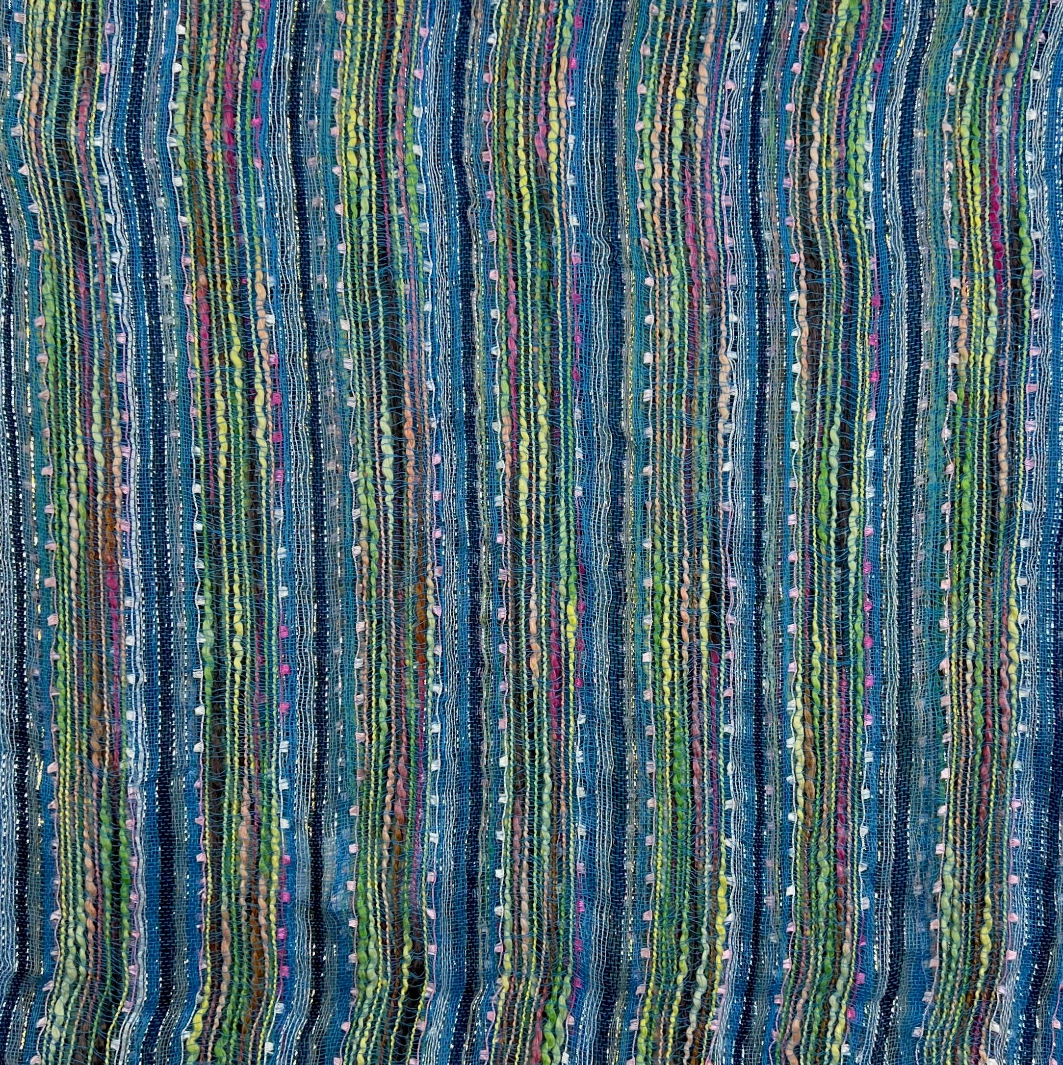 Humble Hilo – wholesale Scarf – Women's – Humble Hilo Multicolored Thread Artisan Scarf119