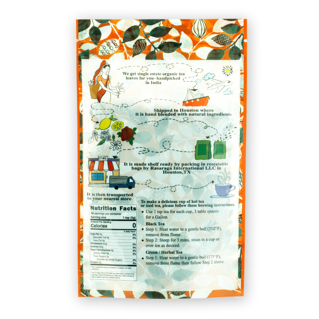 Trishnna Tea – Engroshandel Løs te – Tranebær Blodorange Sort Te - 3 OZ1