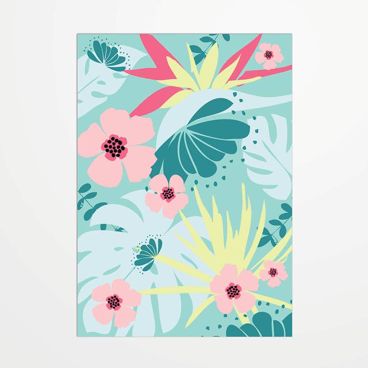 Carte postale - Claire Priou - Tropical 1 pour la vente par My 365