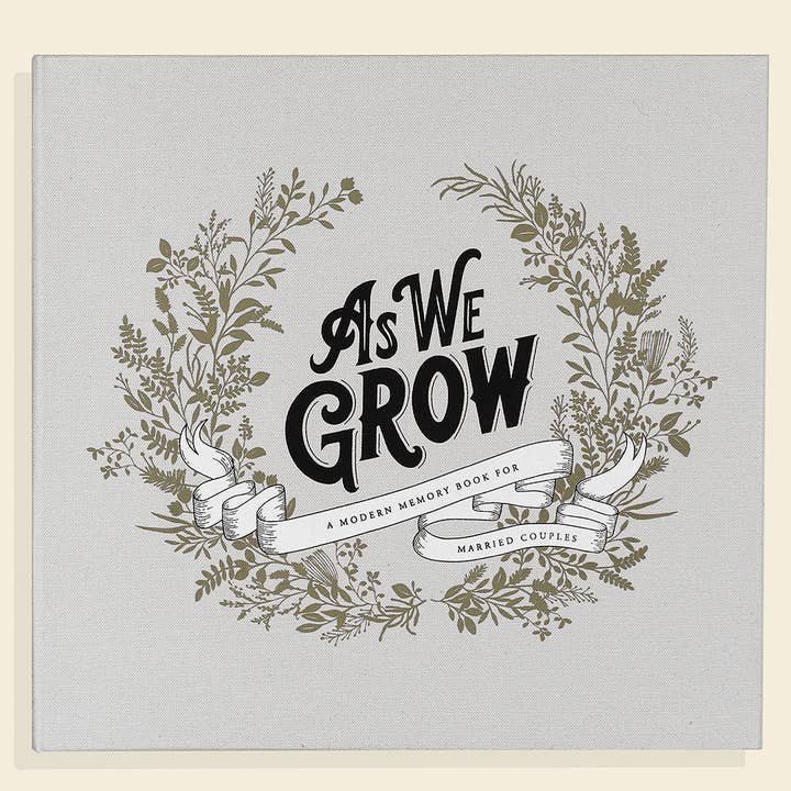 Paige Tate & Co. - Wholesale Memory Book - Kids & Baby - As We Grow: Memory Book for Couples (Wedding)