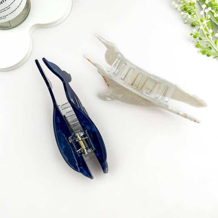 mildstyles - Wholesale Hair Clip - Women's - Whale Ocean Animal Acetate Summer Hair Claw Clip4