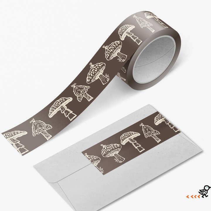 Paddenstoelen Bosbodem Washi Tape - Schimmels, Natuur, Bos voor wholesale door Block21Prints
