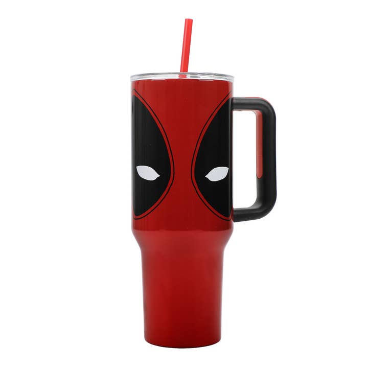 Bioworld Merchandising - Wholesale Insulated Mug/Tumbler - Marvel Deadpool 40 oz. Stainless Steel Tumbler