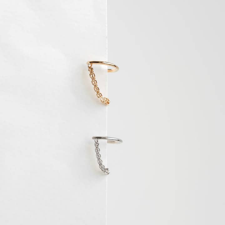 Earcuff de corrente - OUNAL por atacado de Huguette Paris