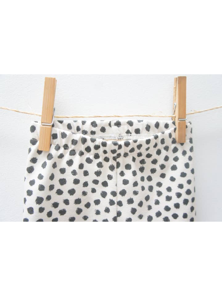 Willbirdbaby - Wholesale Fashion Leggings - Kids - Leggings - Baby/toddler/kids Leggings, Dottie Print, Black A