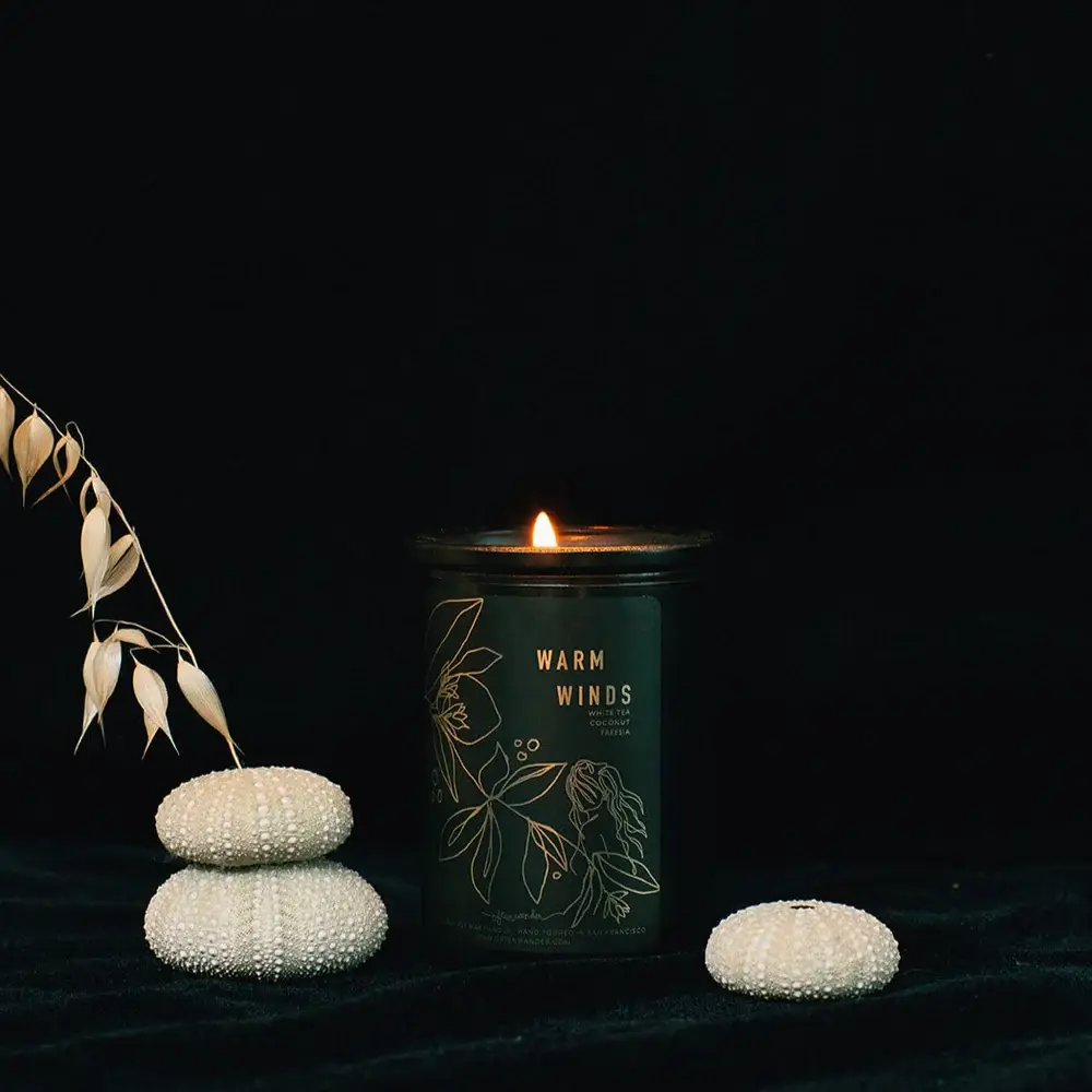 Often Wander - Wholesale Jar/Filled Candle - Warm Winds – Mood Candle7