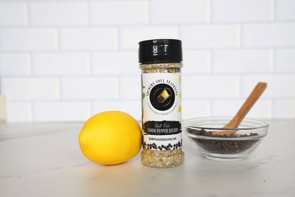 Souders Soul Seasoning - Wholesale Dried Spice Mix - Salt Free Lemon Pepper Delight2