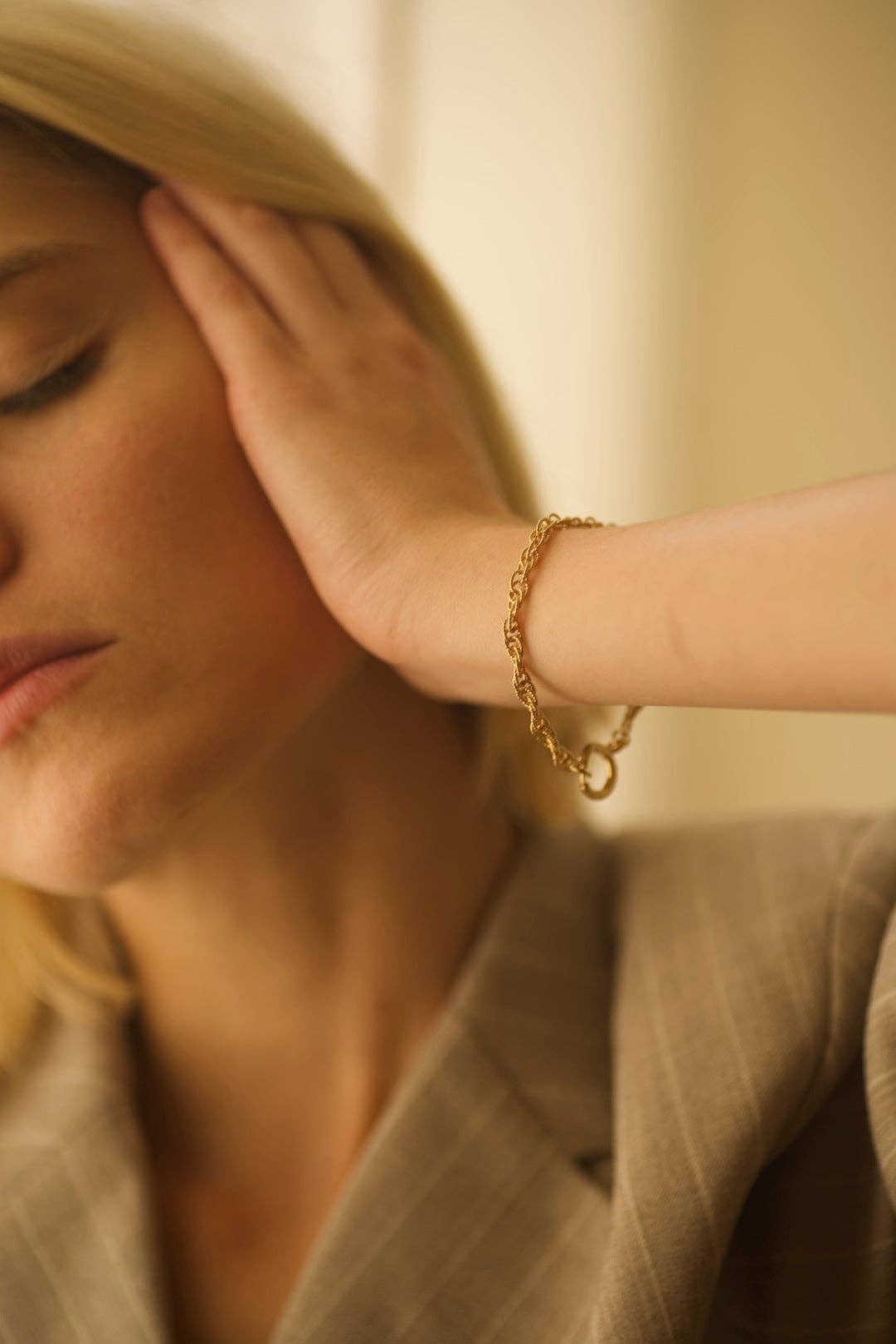 ENNATO - Wholesale Link & Chain Bracelet - Margaret bracelet2