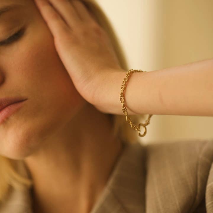 ENNATO - Wholesale Link & Chain Bracelet - Margaret bracelet2