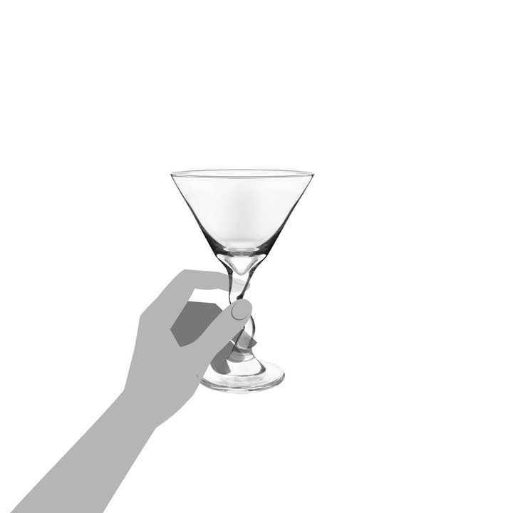 Libbey - Wholesale Cocktail/Liquor Glass - Libbey Z-Stem Martini Glasses, Set of 4