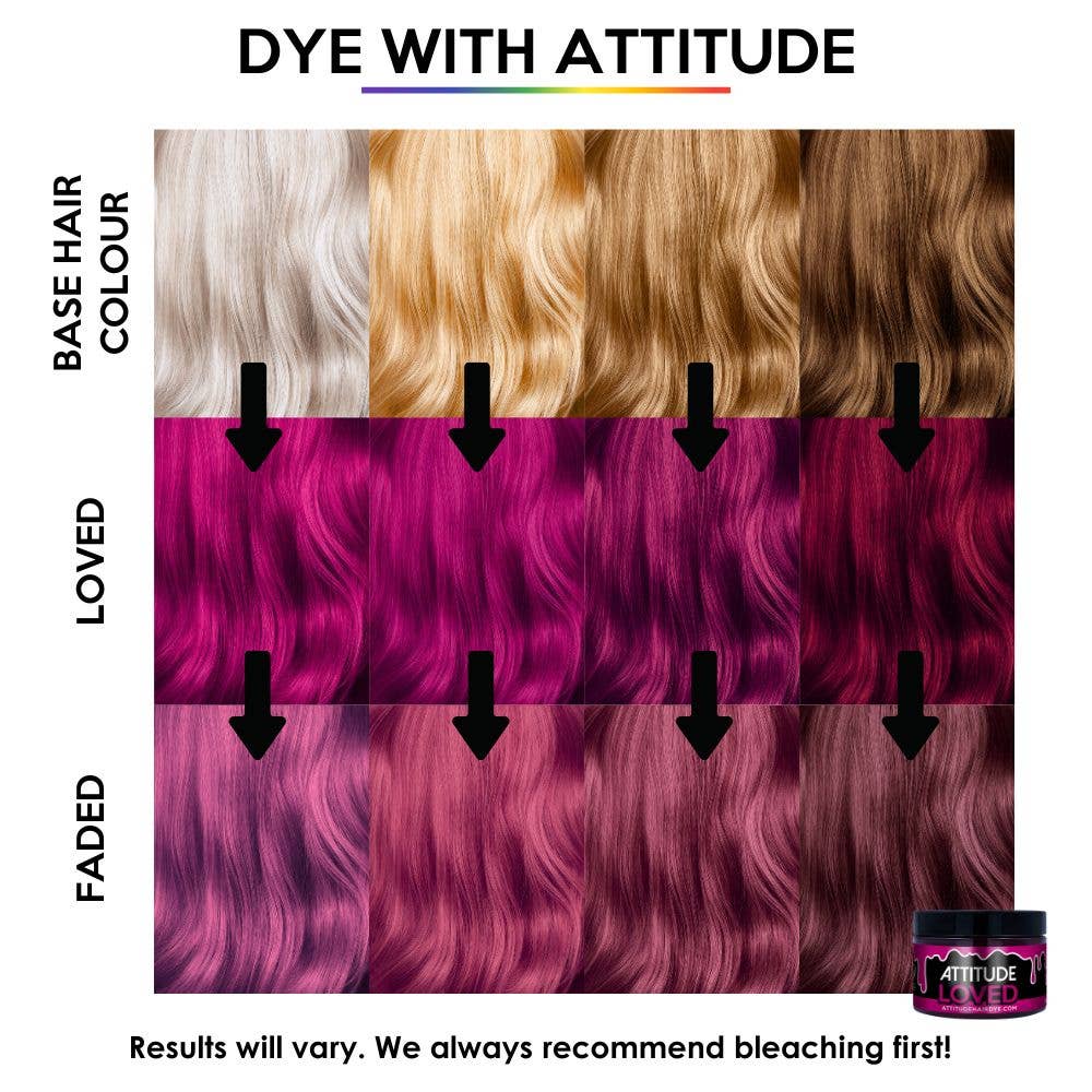 Attitude Hair Dye - Vente Coloration pour cheveux - Loved teinture pour cheveux - Vegan, sans cruauté5