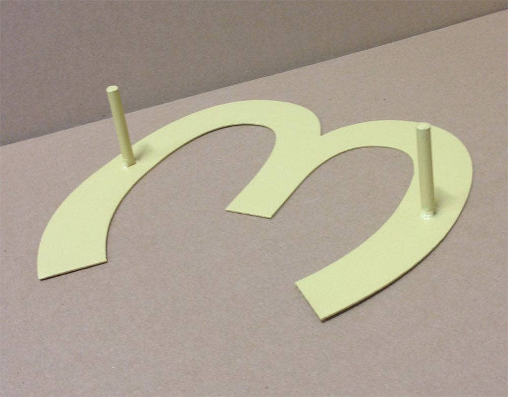 Rustica Ornamentals - Wholesale Outdoor Sign - Mission Style House Numbers or Letters (Set of 3)9