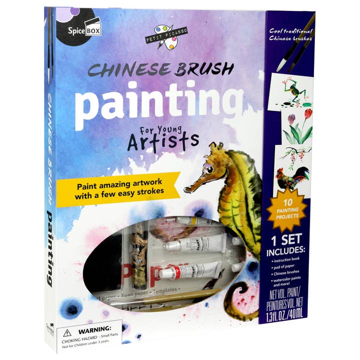 Petit Picasso Chinese Brush Painting for wholesale by SpiceBox Product Development LTD