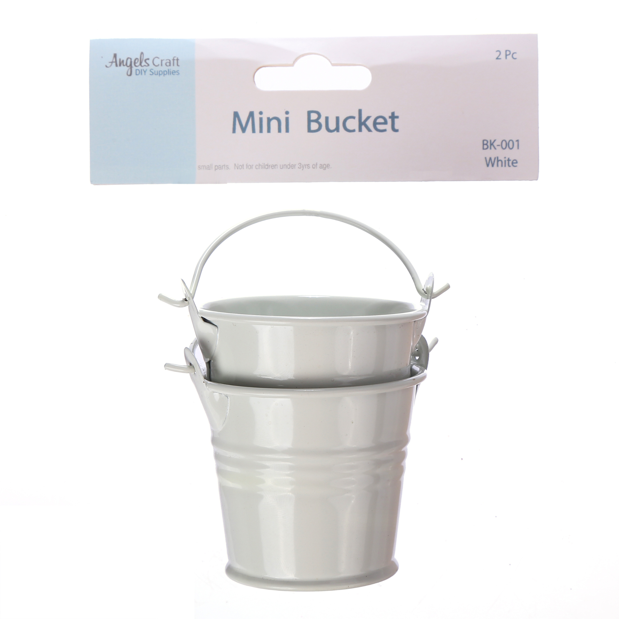 Angels Craft – wholesale Hantverkstillbehör – Mini hink 2-ct (2 färger tillgängliga)0