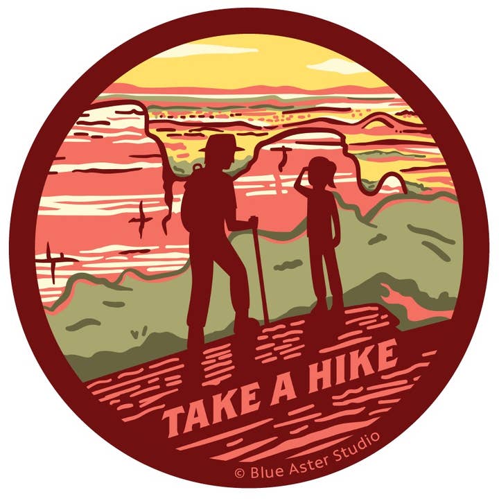 Adesivo Faça uma Caminhada por atacado de Rextooth Studios