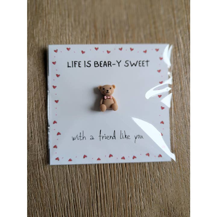 Uplifted Ink - Wholesale Valentine's Day Card - Bear Card - Life is Beary Sweet