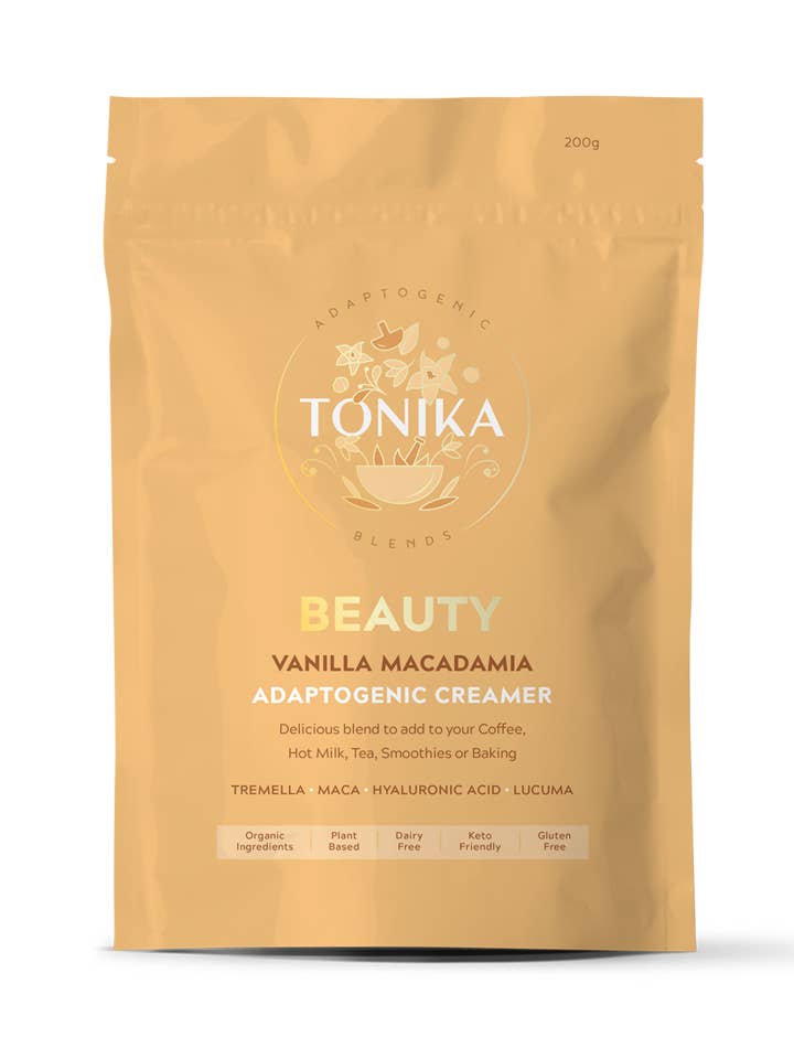 Adaptogene Schönheitscreme Vanilla Macadamia für den Großhandel von Tonika